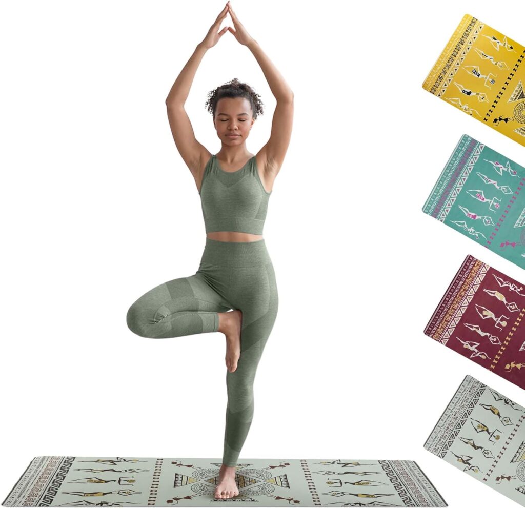 Suede Yoga Mat 27"x72"