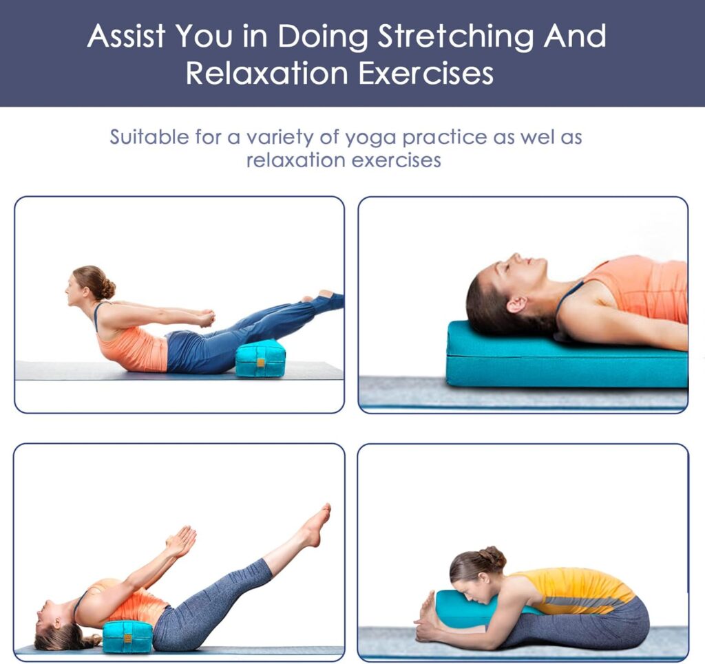 Rectangular Yoga Bolster - Image 2